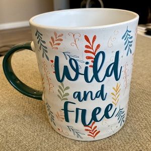 Pier 1 Mug. “Wild and Free”.